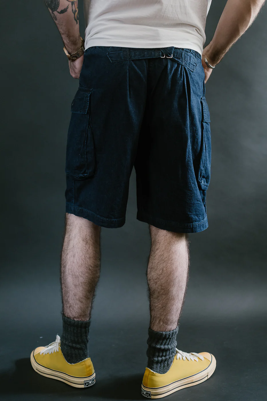 3308S-8DI - E-Z Walkabout Shorts 8oz Denim - Deep Indigo Wash - Image 11
