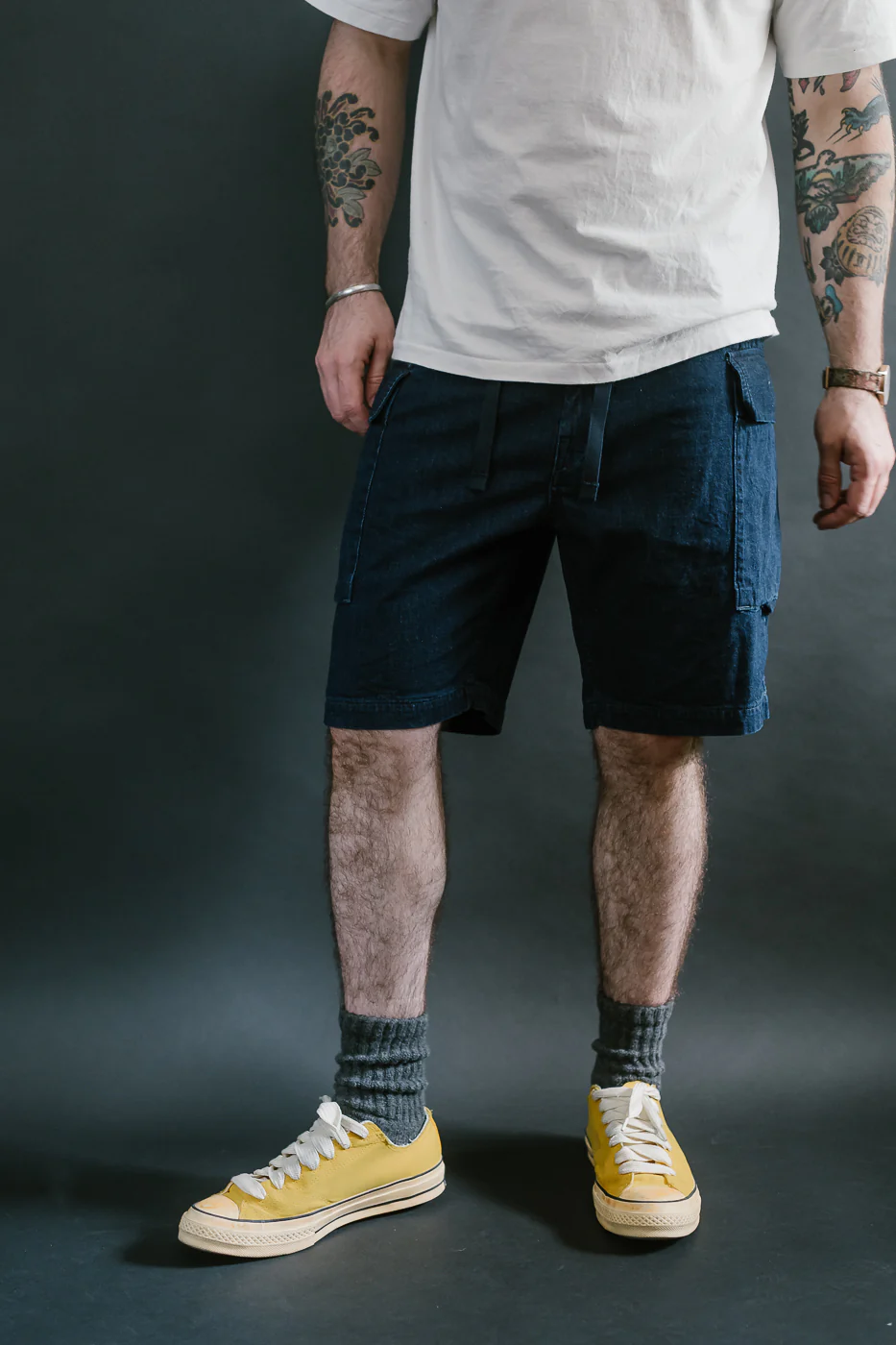 3308S-8DI - E-Z Walkabout Shorts 8oz Denim - Deep Indigo Wash - Image 13