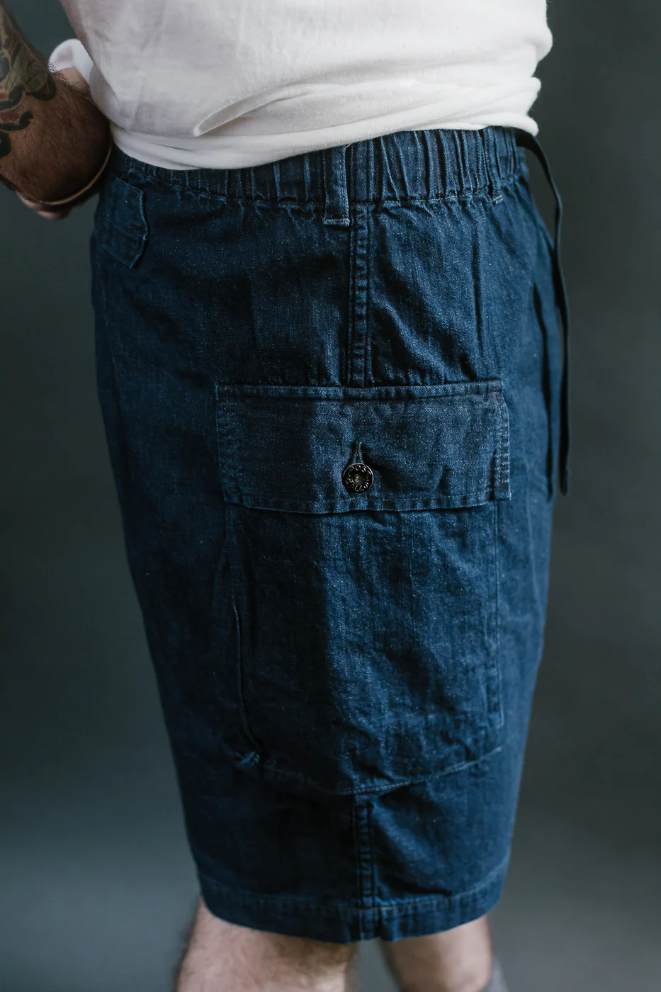 3308S-8DI - E-Z Walkabout Shorts 8oz Denim - Deep Indigo Wash - Image 15