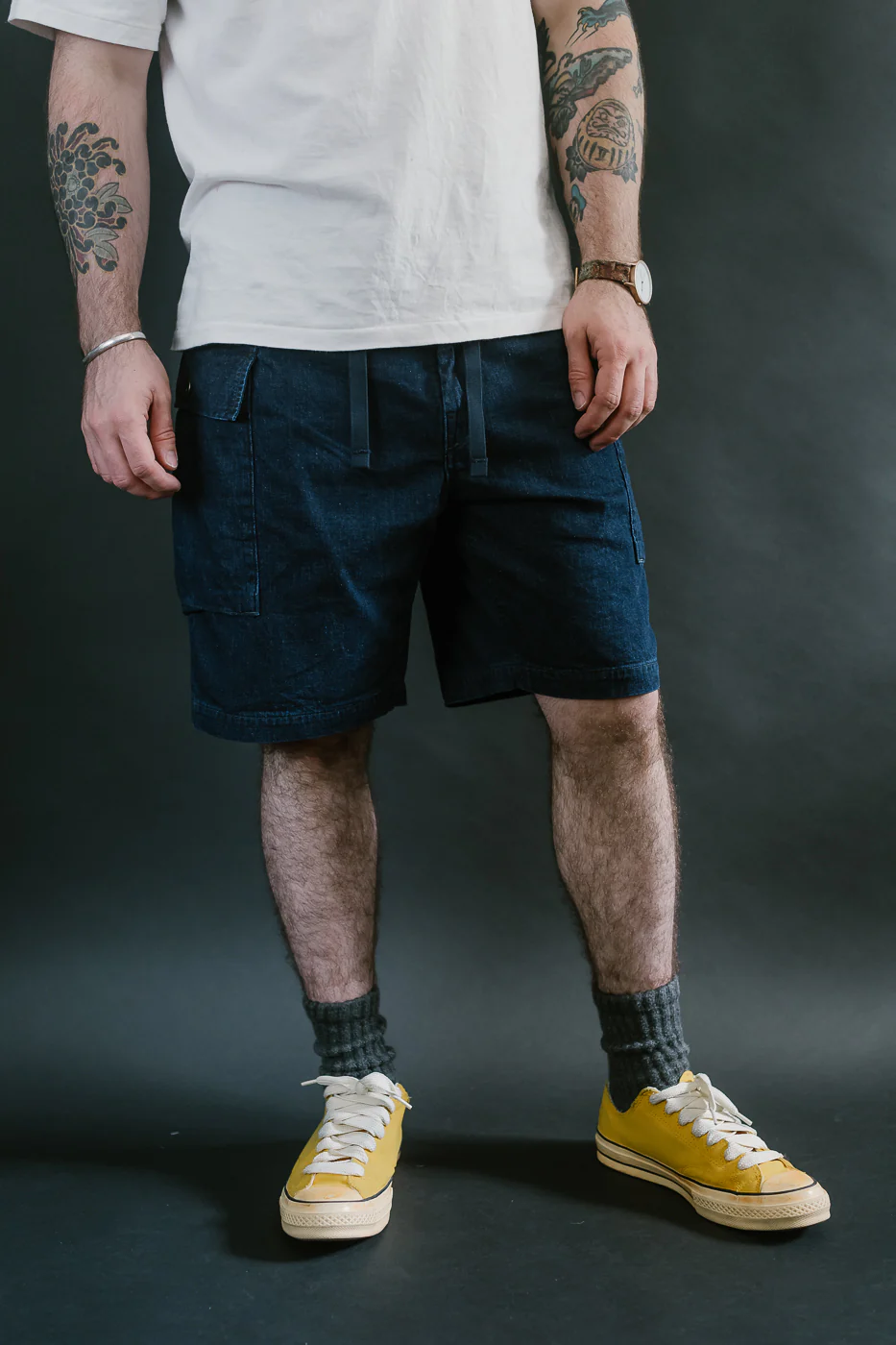 3308S-8DI - E-Z Walkabout Shorts 8oz Denim - Deep Indigo Wash - Image 9