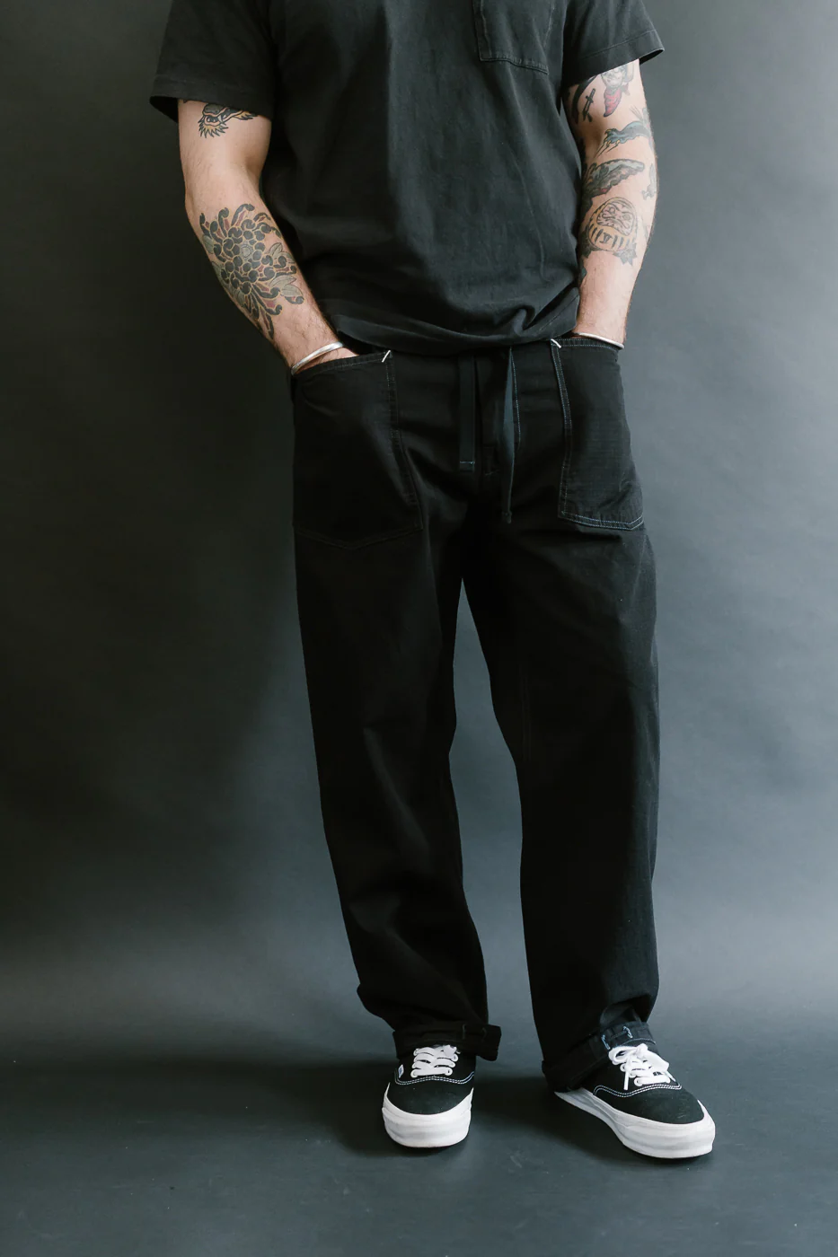 3313-DRC - E-Z Army-Navy Pants 2 Ripstop Dobby - Charcoal - Image 10