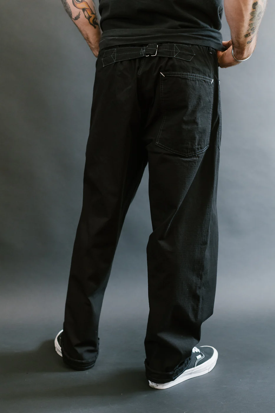 3313-DRC - E-Z Army-Navy Pants 2 Ripstop Dobby - Charcoal - Image 13
