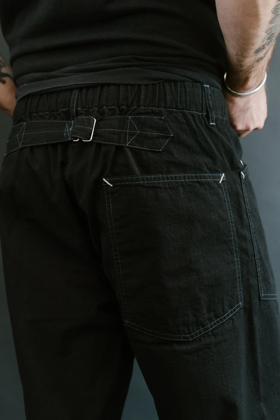 3313-DRC - E-Z Army-Navy Pants 2 Ripstop Dobby - Charcoal - Image 18