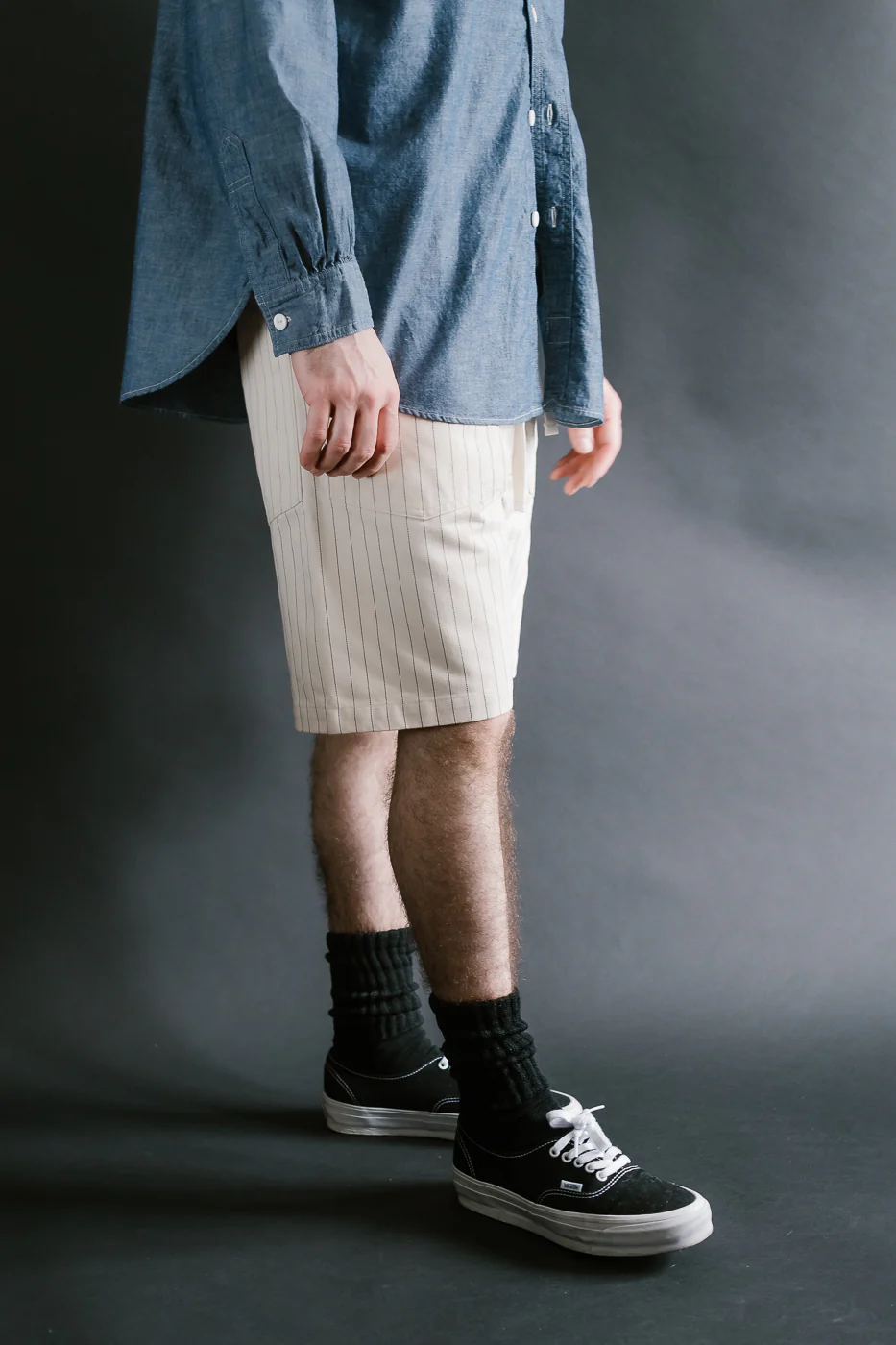 3313S-HBS - E-Z Army-Navy Short 2 HBT Stripe - Natural - Image 15
