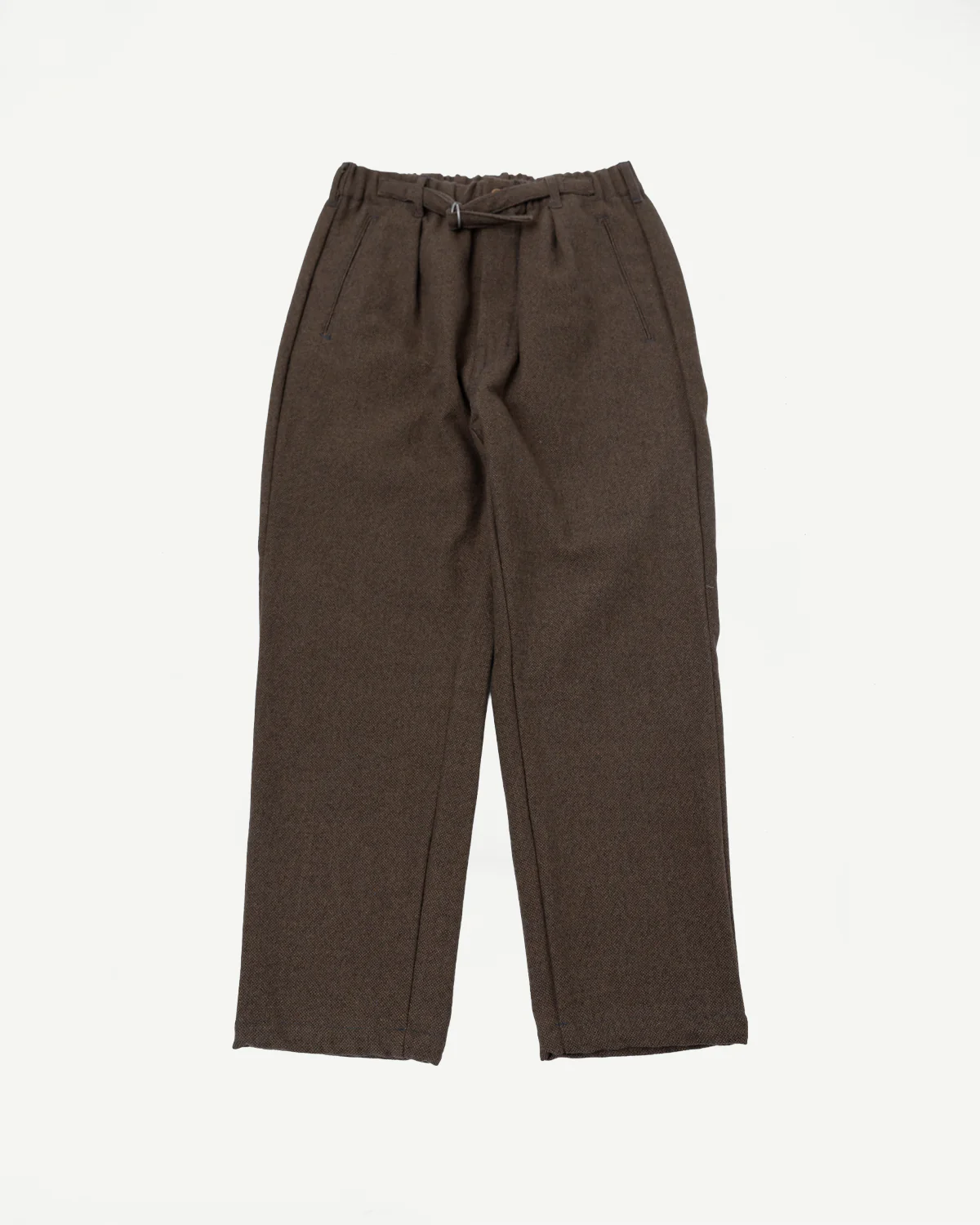3315-BTB - EZ Lax 4 Basket Tweed Pants - Brown