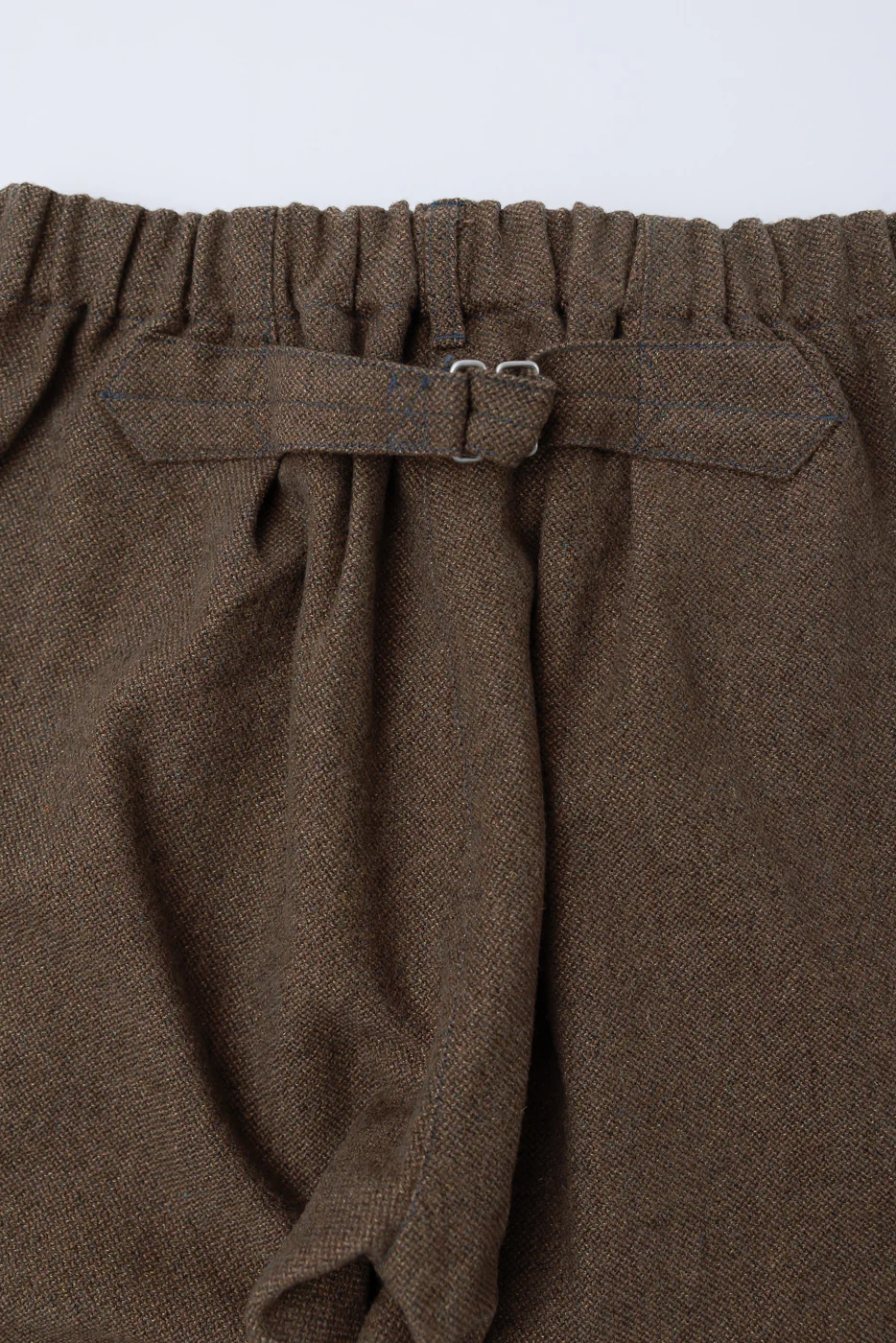 3315-BTB - EZ Lax 4 Basket Tweed Pants - Brown - Image 2