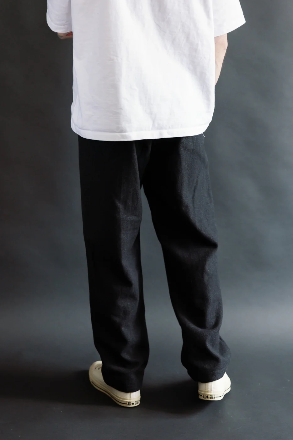 3315-BTC - EZ Lax 4 Basket Tweed Pants - Charcoal - Image 13