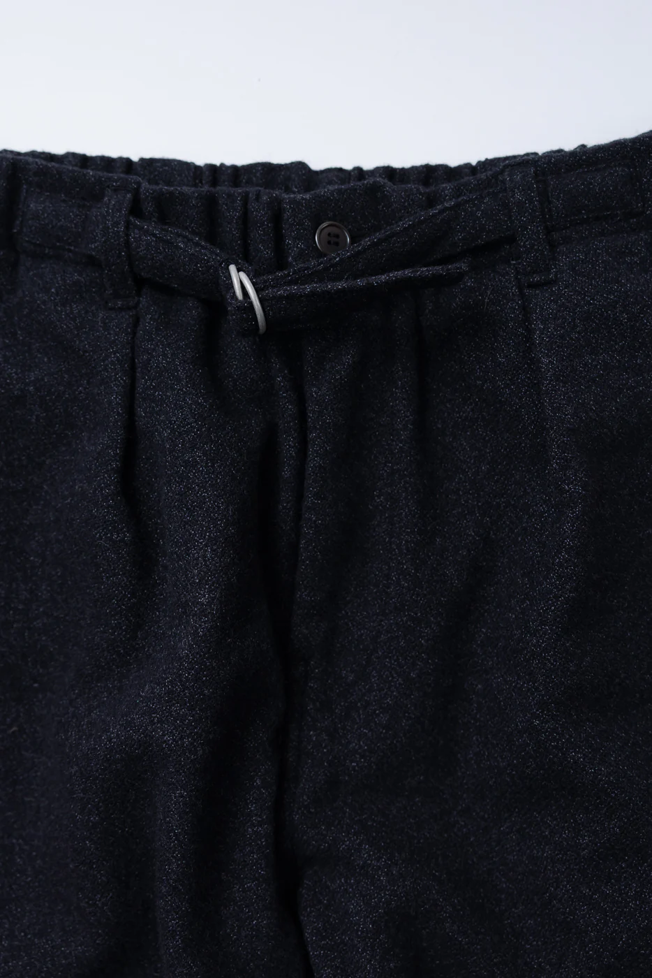 3315-BTC - EZ Lax 4 Basket Tweed Pants - Charcoal - Image 2