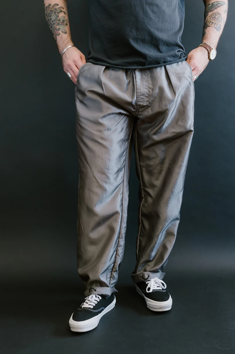 3315-MTS - E-Z Lax 4 Metallic Taffeta - Silver Grey - Image 10