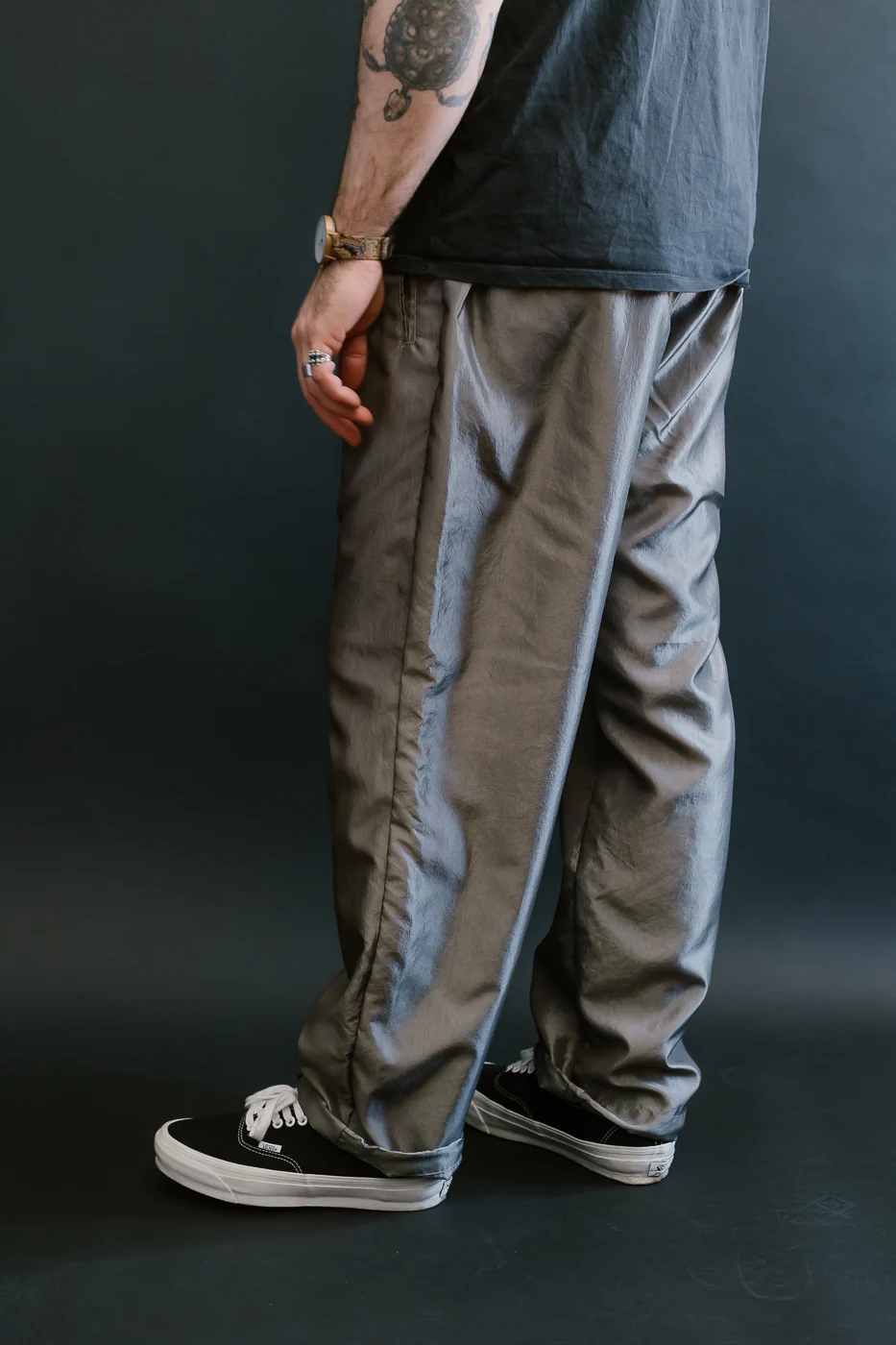 3315-MTS - E-Z Lax 4 Metallic Taffeta - Silver Grey - Image 14