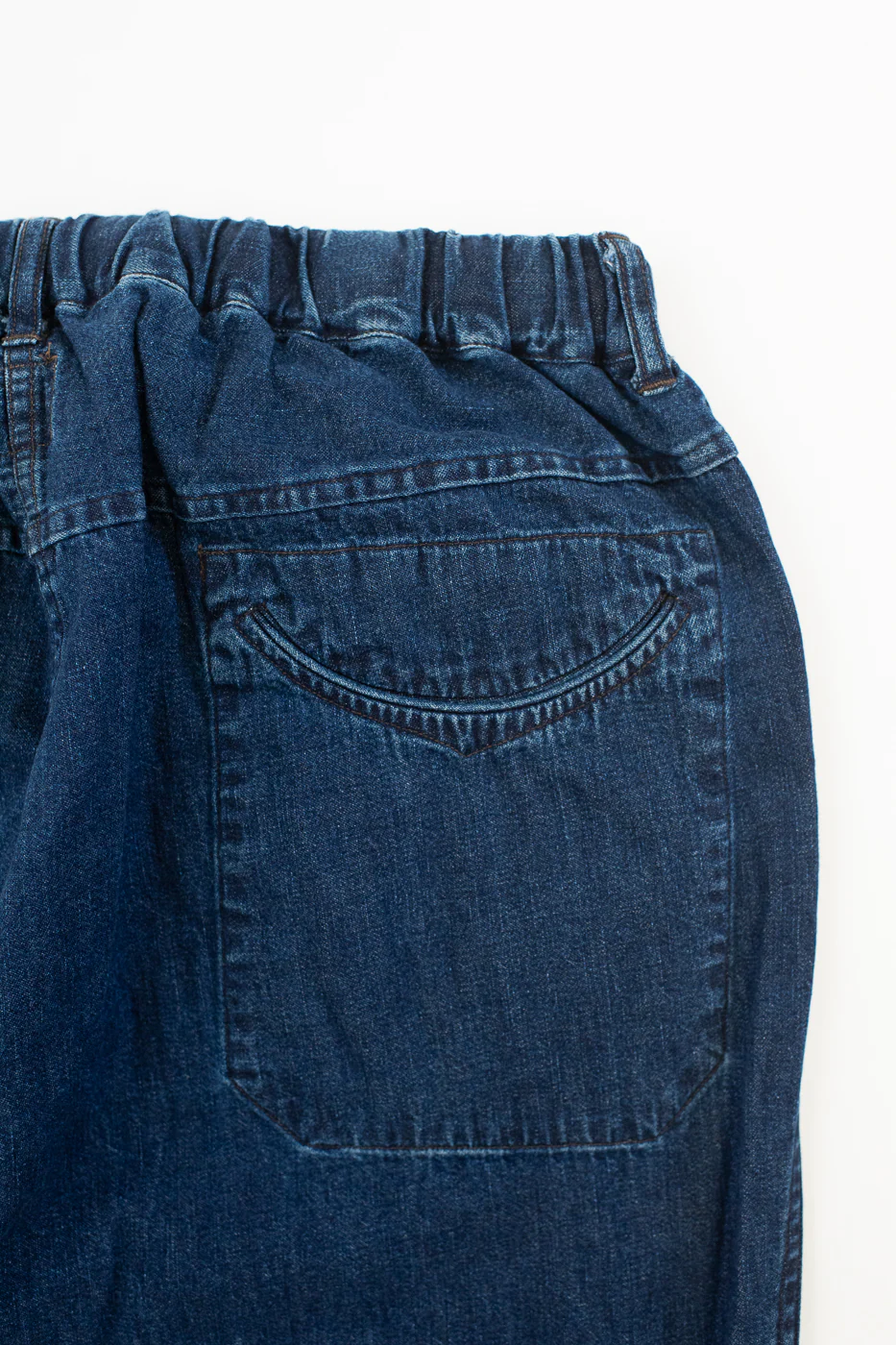 3319-8DI - E-Z Chinois De Luxe 8oz Denim Pants - Deep Wash Indigo - Image 5