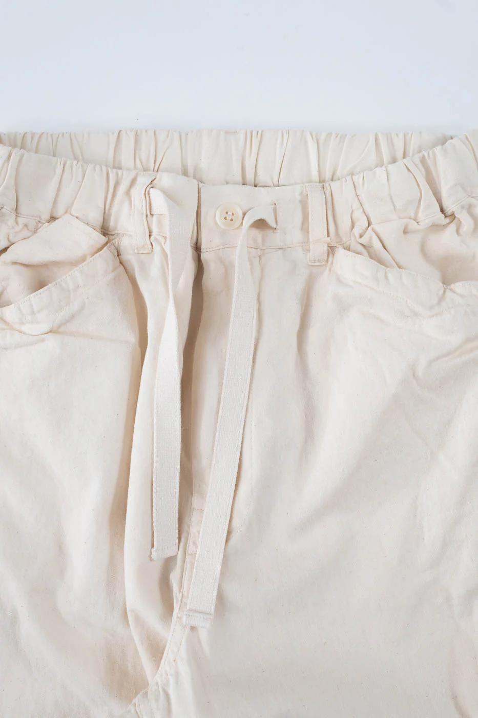 3319-VTN - E-Z Chinois De Luxe Vintage Twill Pants - Natural - Image 2