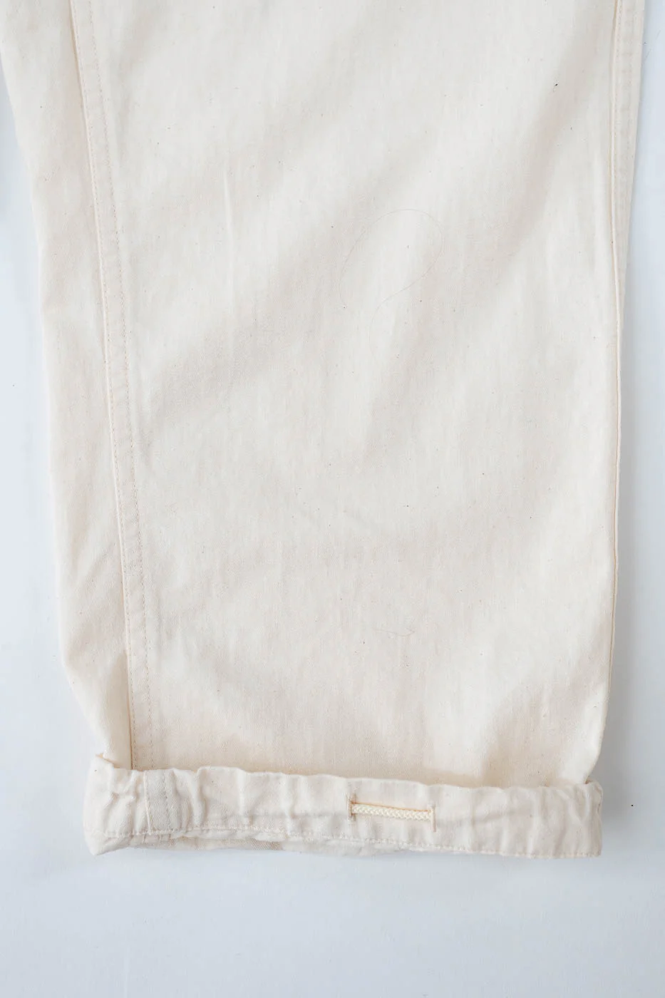 3319-VTN - E-Z Chinois De Luxe Vintage Twill Pants - Natural - Image 5