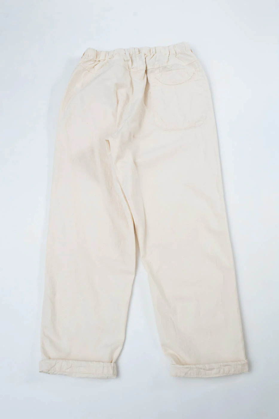 3319-VTN - E-Z Chinois De Luxe Vintage Twill Pants - Natural - Image 6