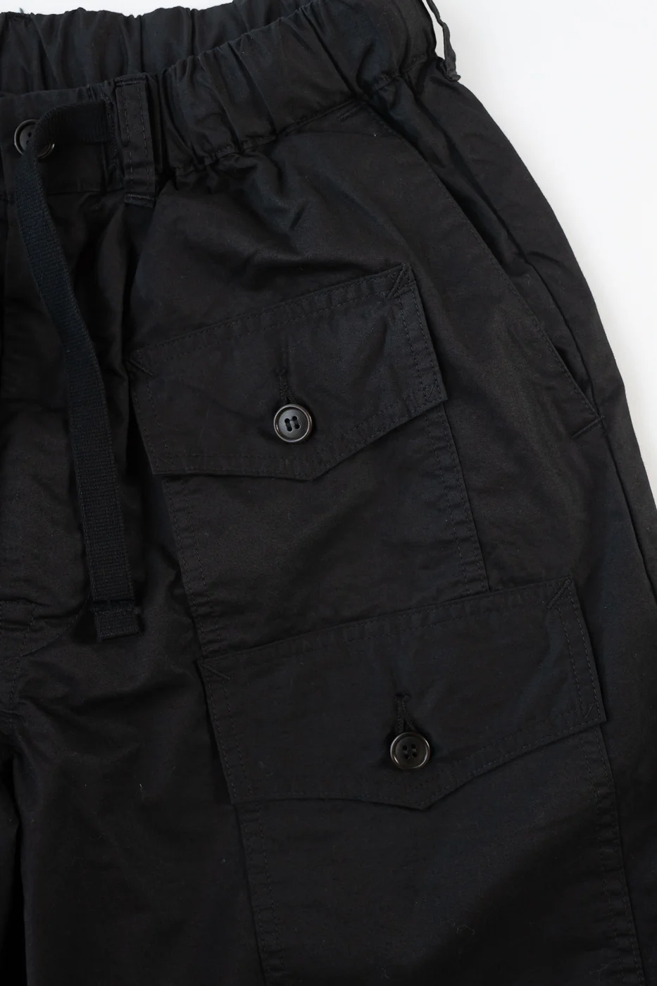 3322S-MP4 - Town & Country Shorts Medium Weight Poplin - Black - Image 2
