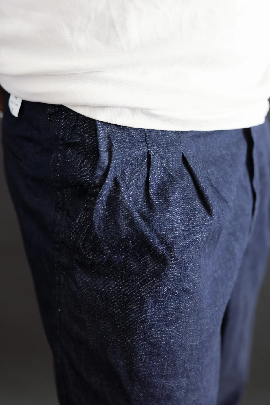 3326-8DI - California Pegtop Pants 8oz Denim - Dark Indigo - Image 15