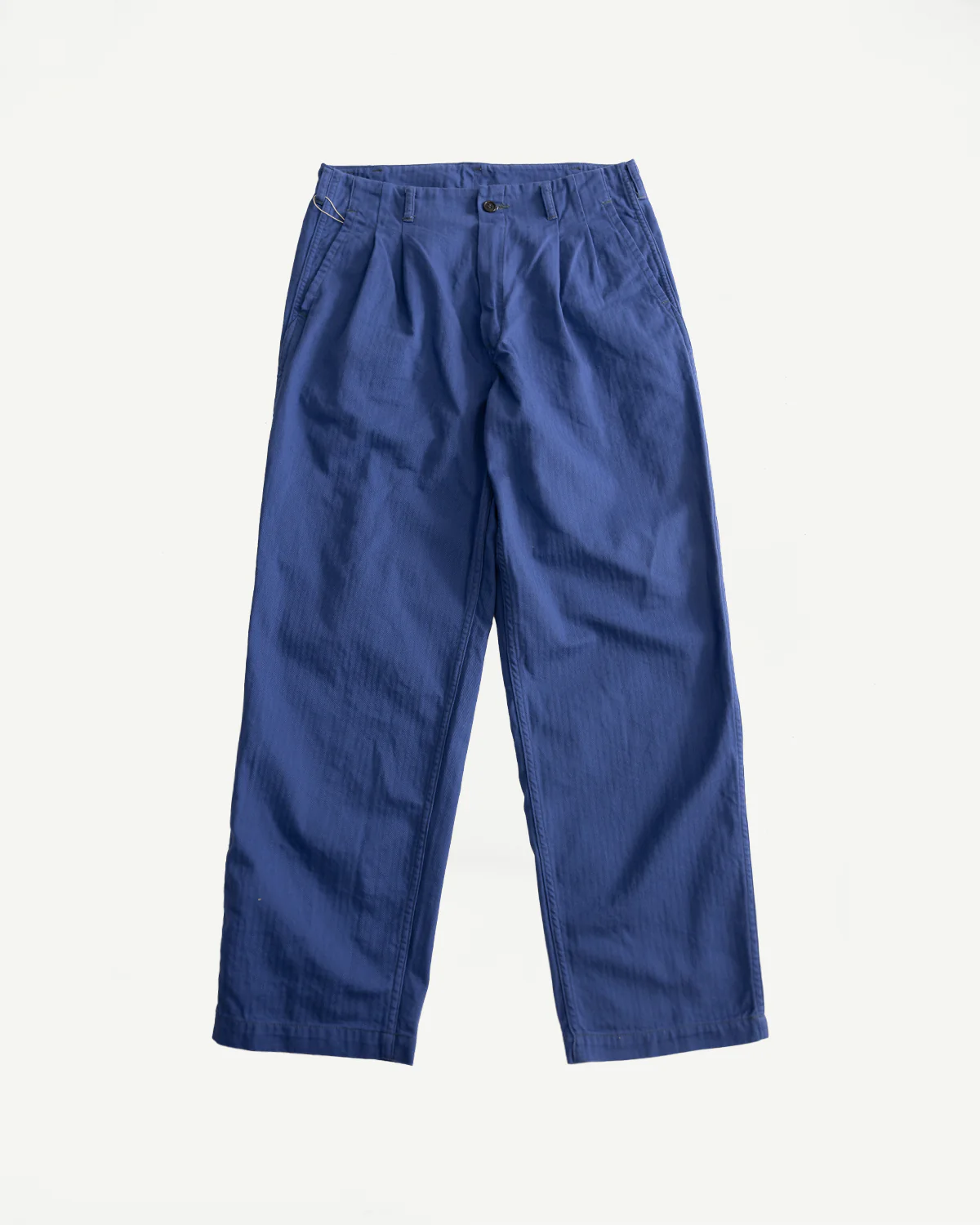 3326-MH6 - California Pegtop Pants Mini HBT - Blue