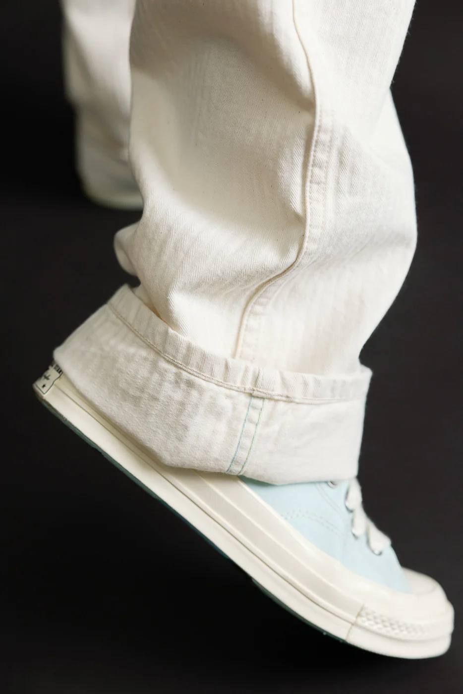 3327-MH4 - Sweetbear Band Top Mini HBT - Natural - Image 19