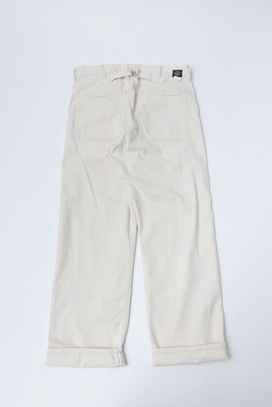 3327-MH4 - Sweetbear Band Top Mini HBT - Natural - Image 5