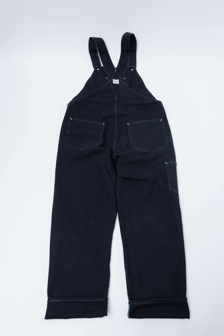 3401-PCB - Post 46 Overalls Pigment Dyed Canvas - Black - Image 10