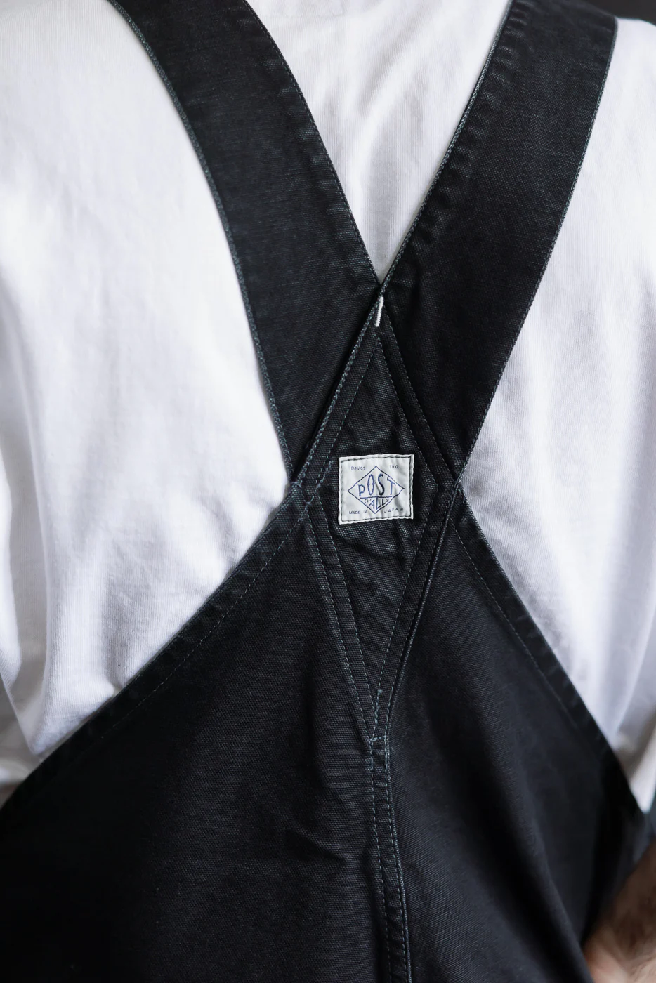 3401-PCB - Post 46 Overalls Pigment Dyed Canvas - Black - Image 23