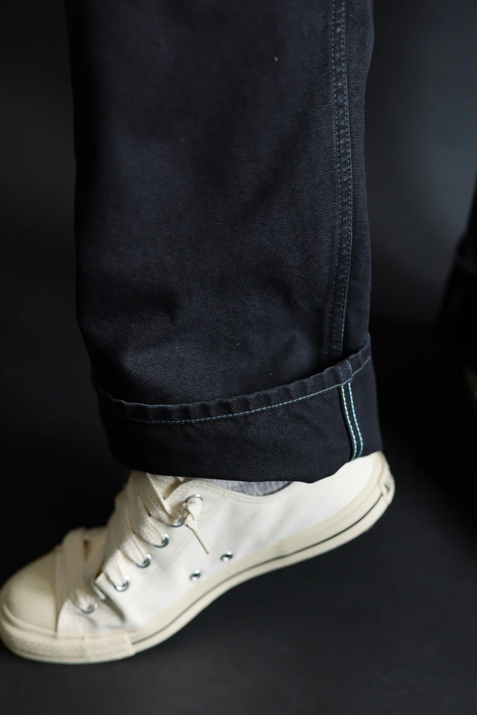 3401-PCB - Post 46 Overalls Pigment Dyed Canvas - Black - Image 25