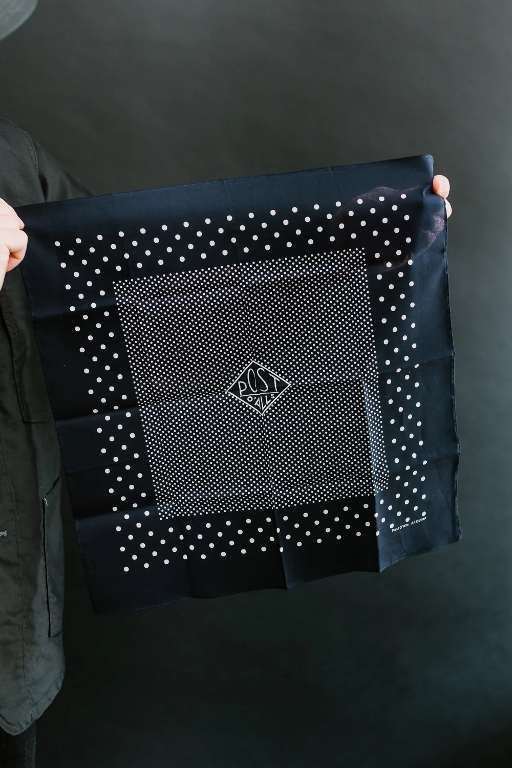 4005-NVY - Bandana Hankie Original 1993 Design - Navy - Image 3