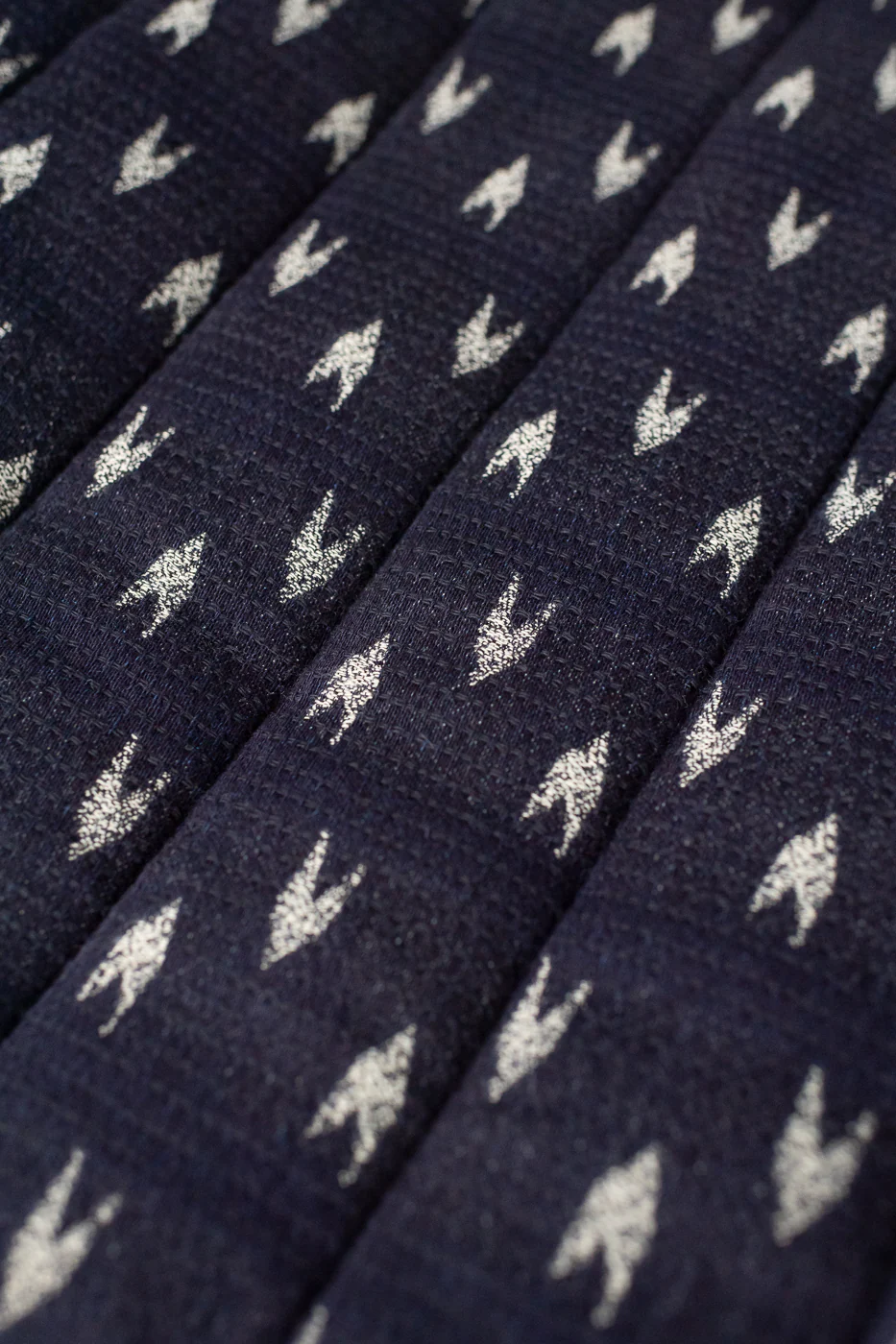4597 - "Arrow Kasuri" Padded Sashiko Jacket - Indigo - Image 6
