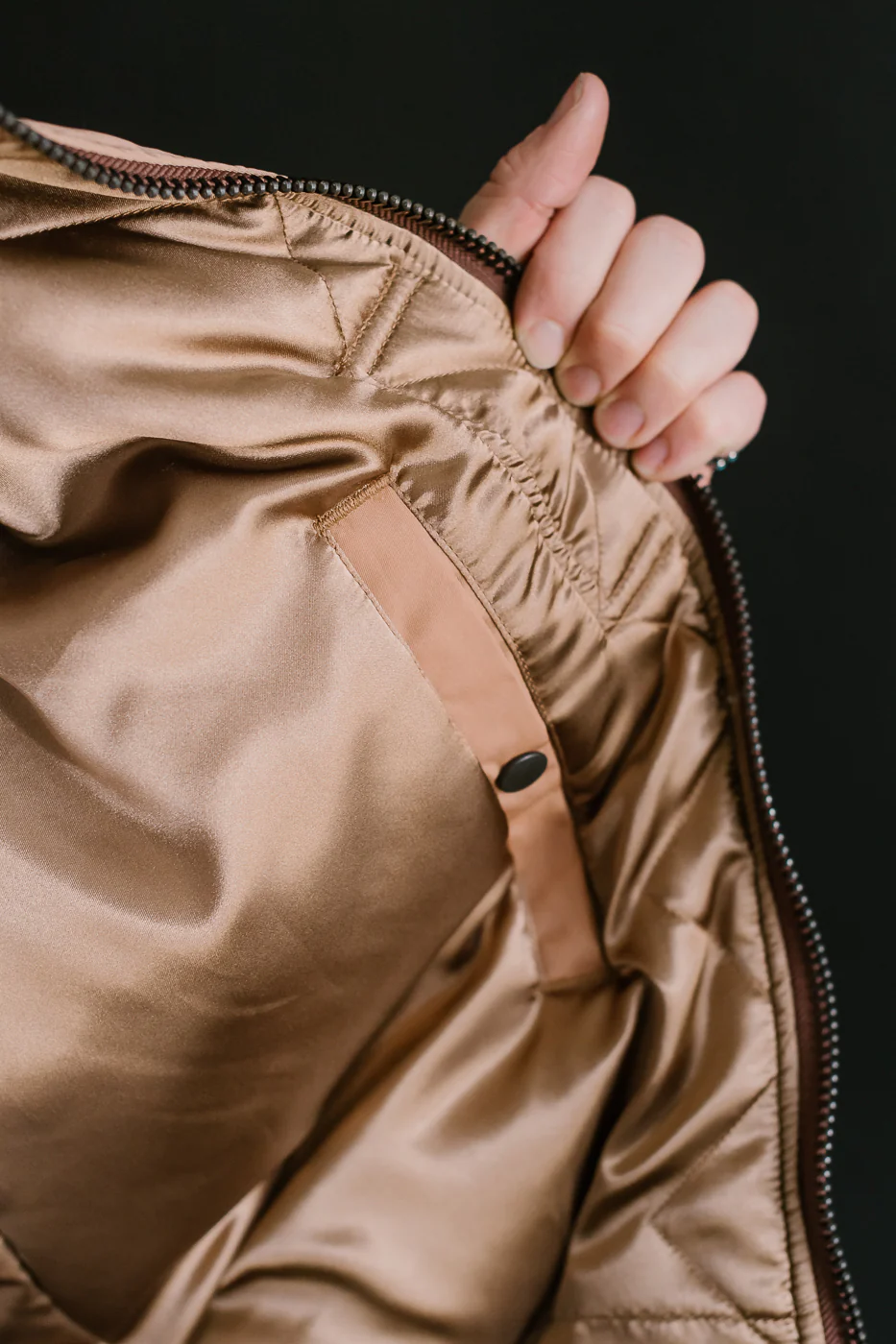 4599 - "Kakishibu" MA-1 Flight Jacket - Brown - Image 23