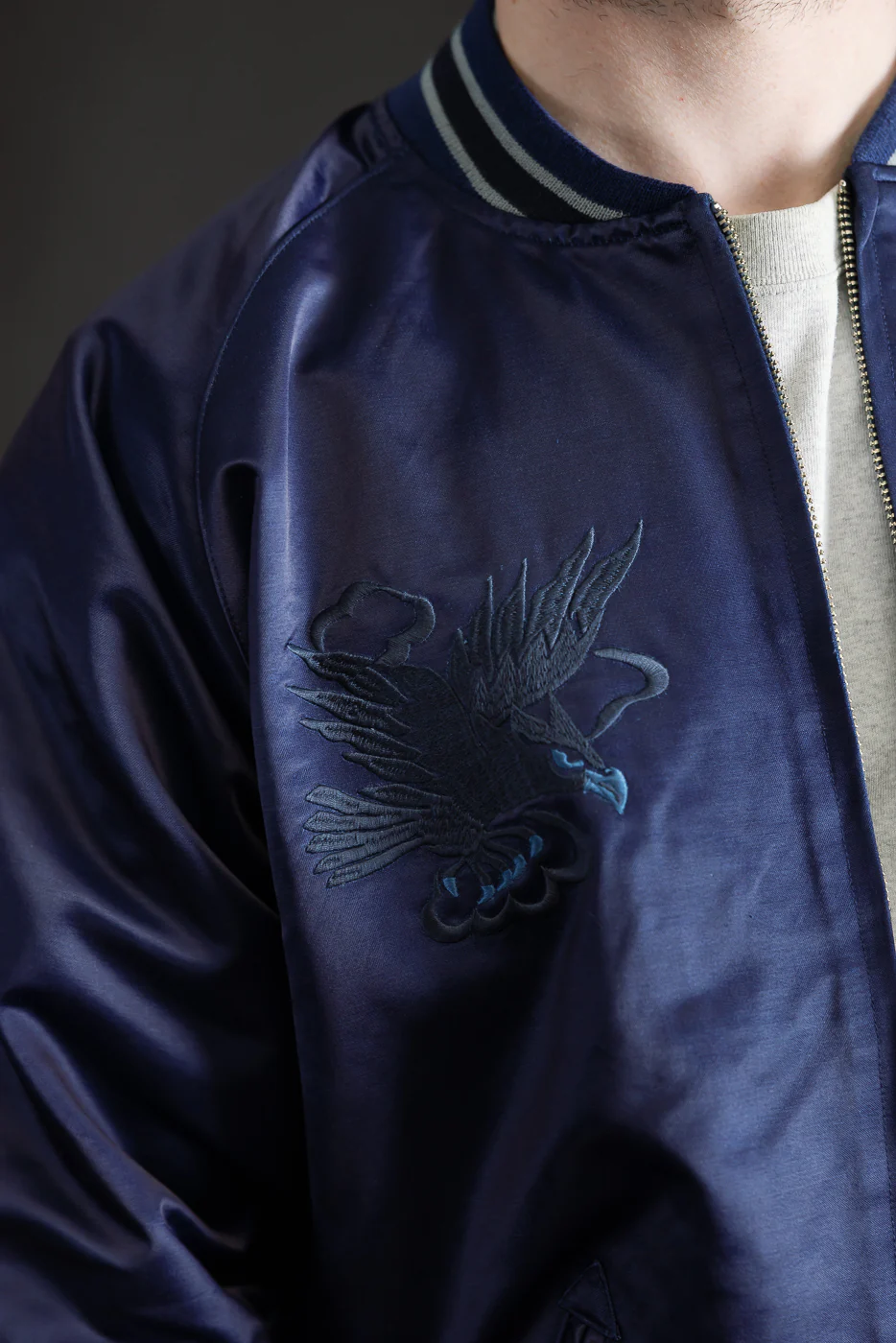 4622 - Sukajan Jacket - Indigo Dyed - Image 18