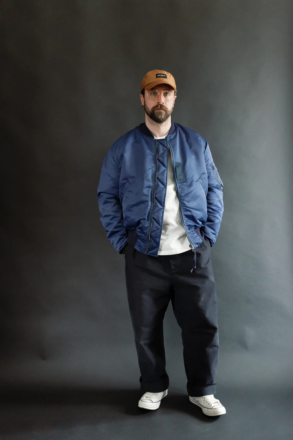 4623 - MA-1 Flight Jacket - Indigo - Image 7
