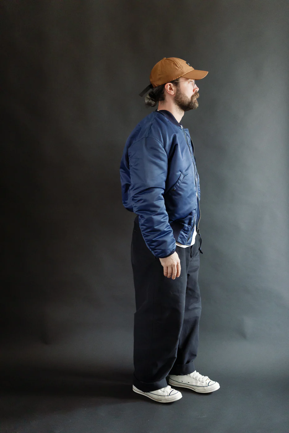 4623 - MA-1 Flight Jacket - Indigo - Image 8