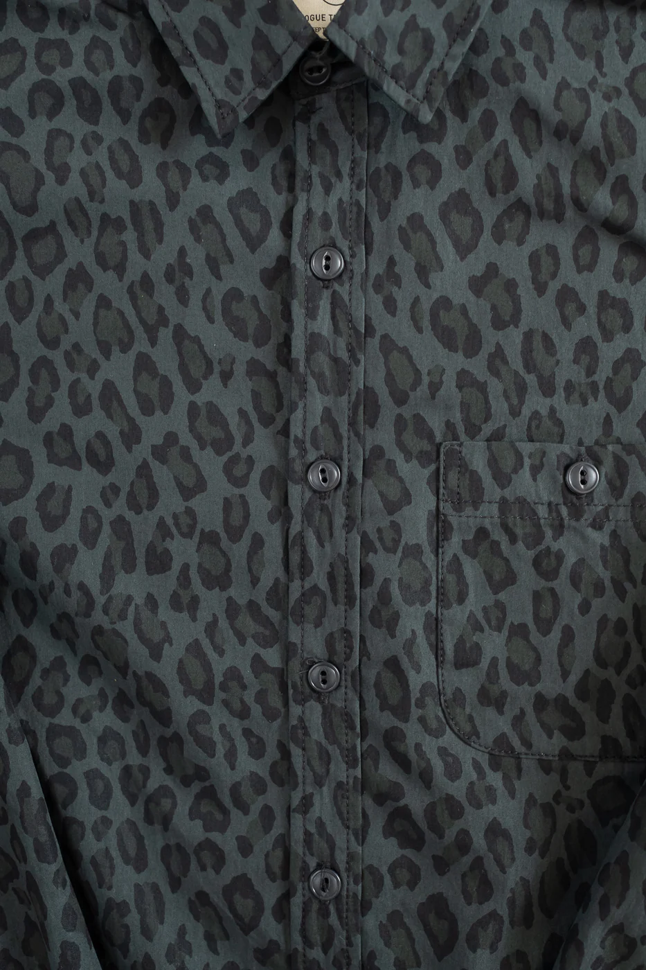 4oz - Oxford Shirt Dark Cheetah Camo - Green - Image 3