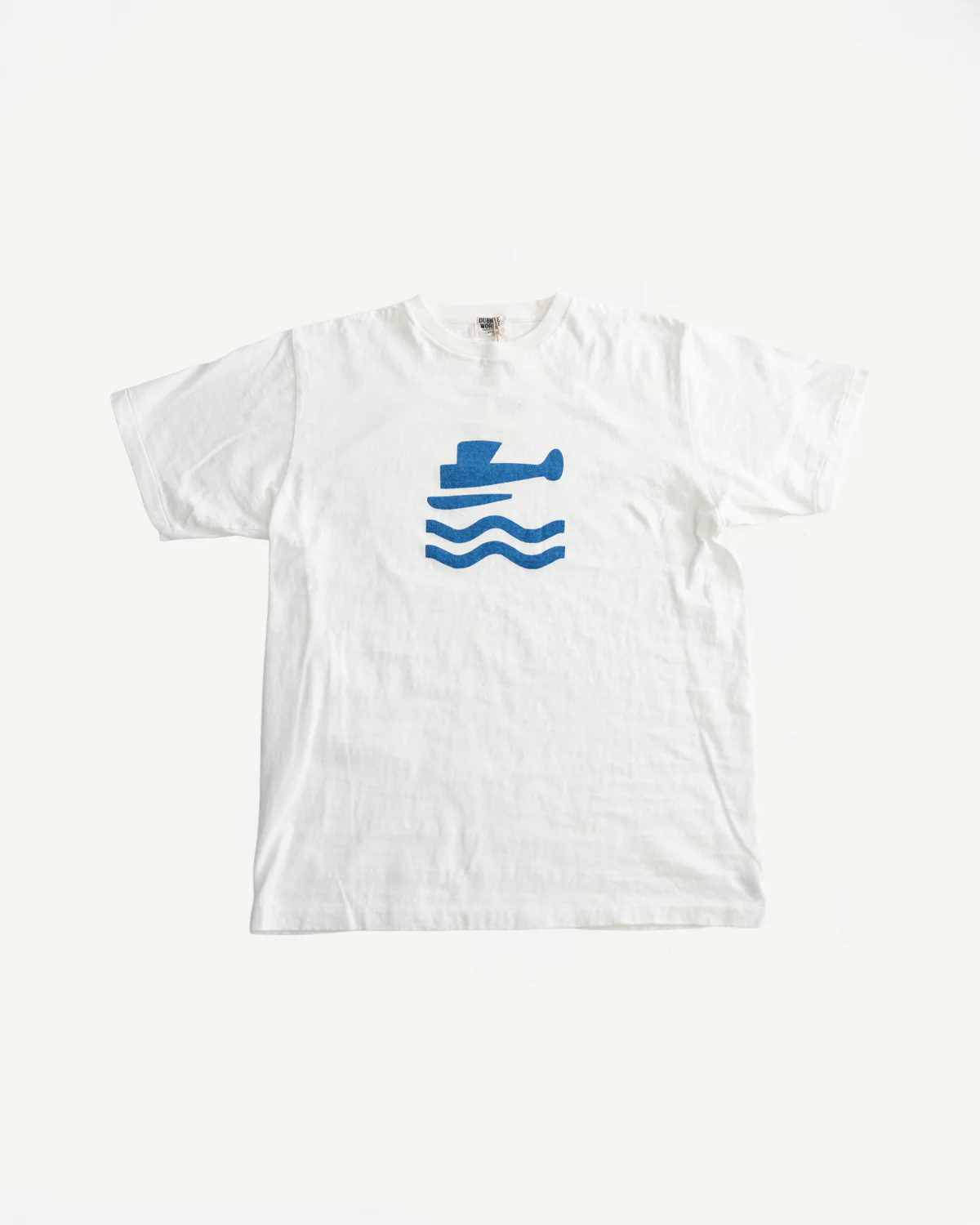 5.4oz - Raffy Tenjiku Printed T-Shirt "Seaplane" - Off White