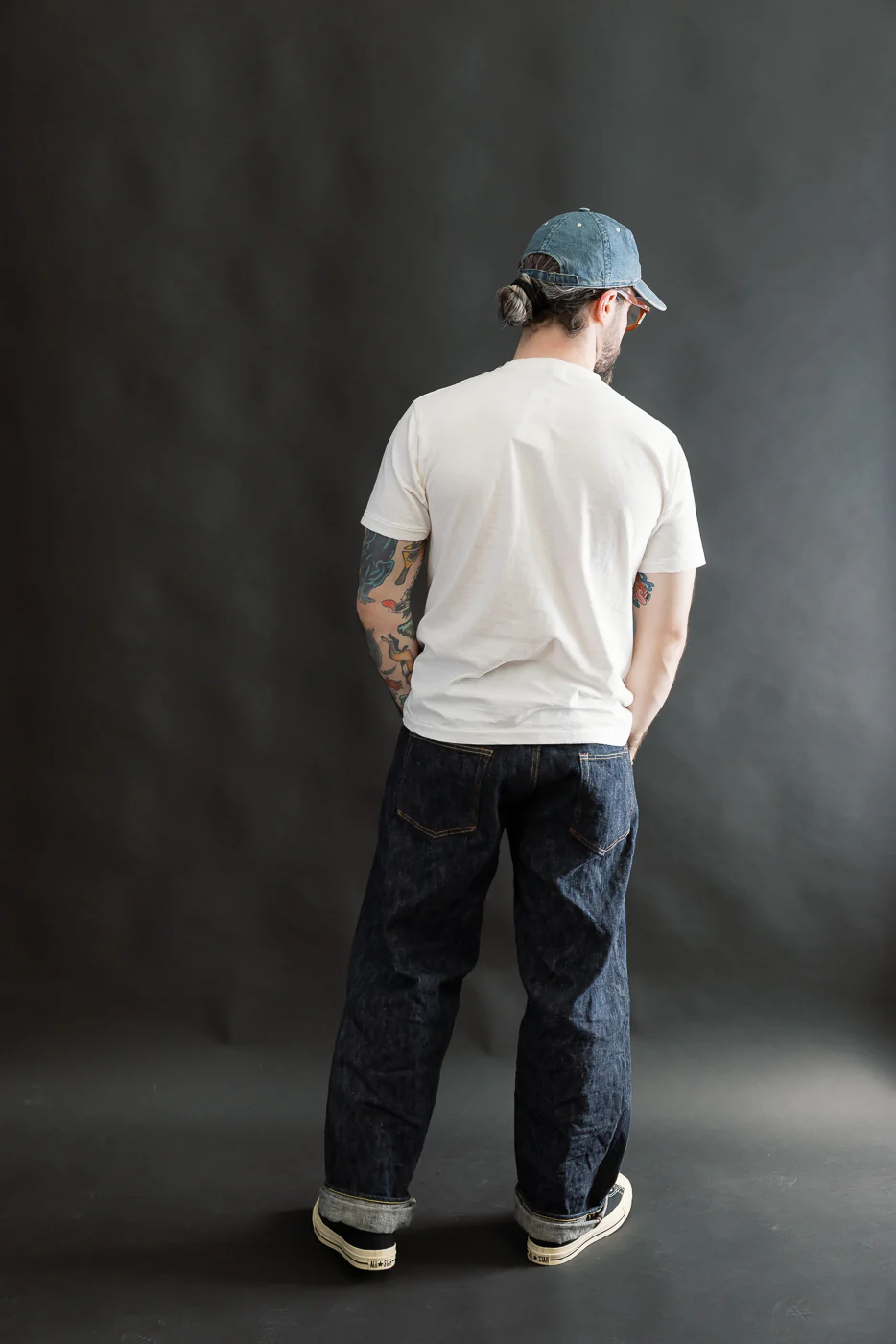 5.4oz - Raffy Tenjiku Printed T-Shirt "Seaplane" - Off White - Image 7