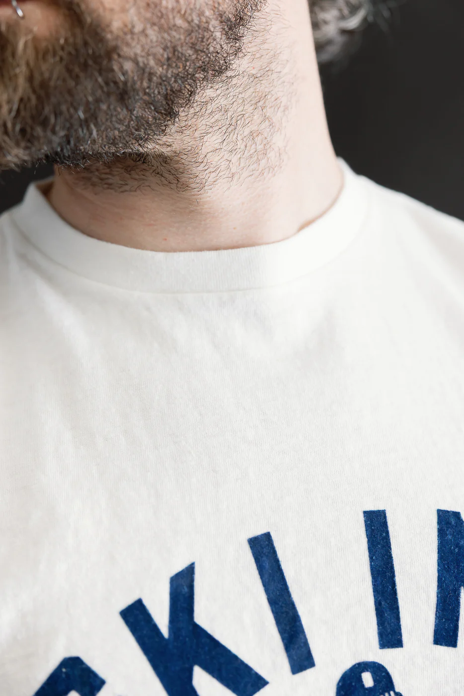 5.4oz - Raffy Tenjiku Printed T-Shirt "Ski Inn" - Off White - Image 15