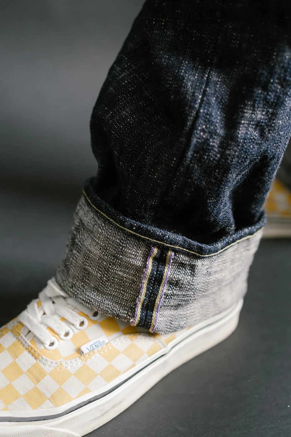 505-KA - 17oz "Kasuri" Slub Selvedge Denim - Retro Style Regular Straight - Image 20