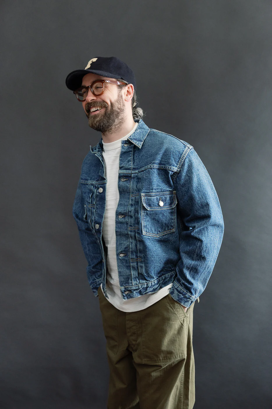 01-6002-84 - 1950s Type II Denim Jacket - Two Year Wash - Image 13