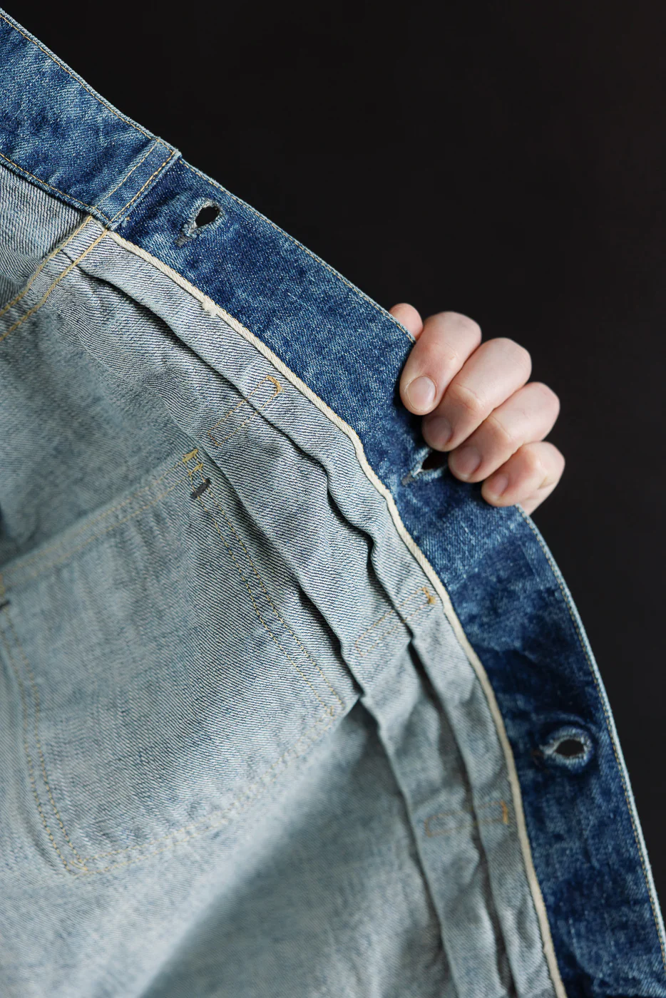 01-6002-84 - 1950s Type II Denim Jacket - Two Year Wash - Image 15
