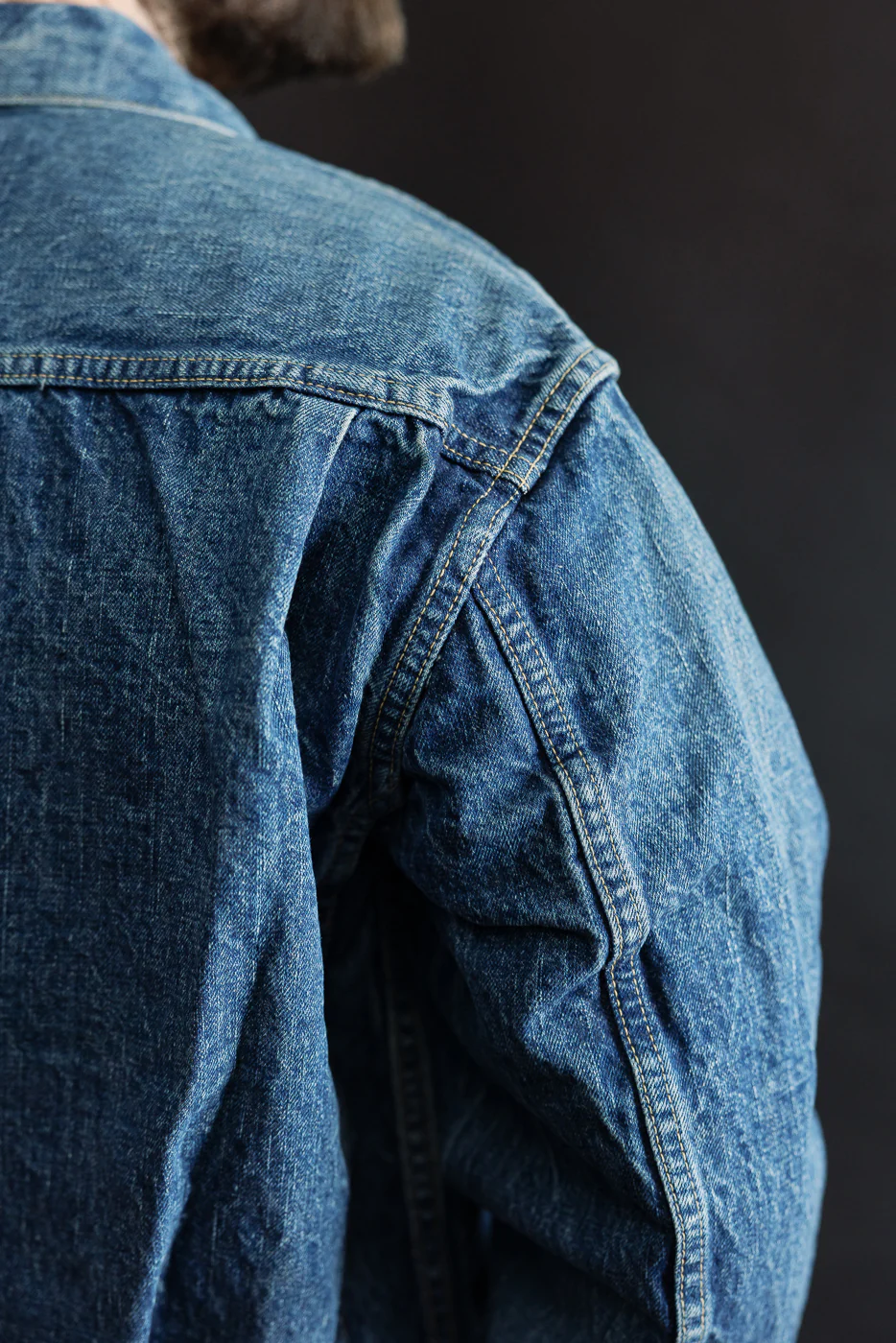 01-6002-84 - 1950s Type II Denim Jacket - Two Year Wash - Image 19