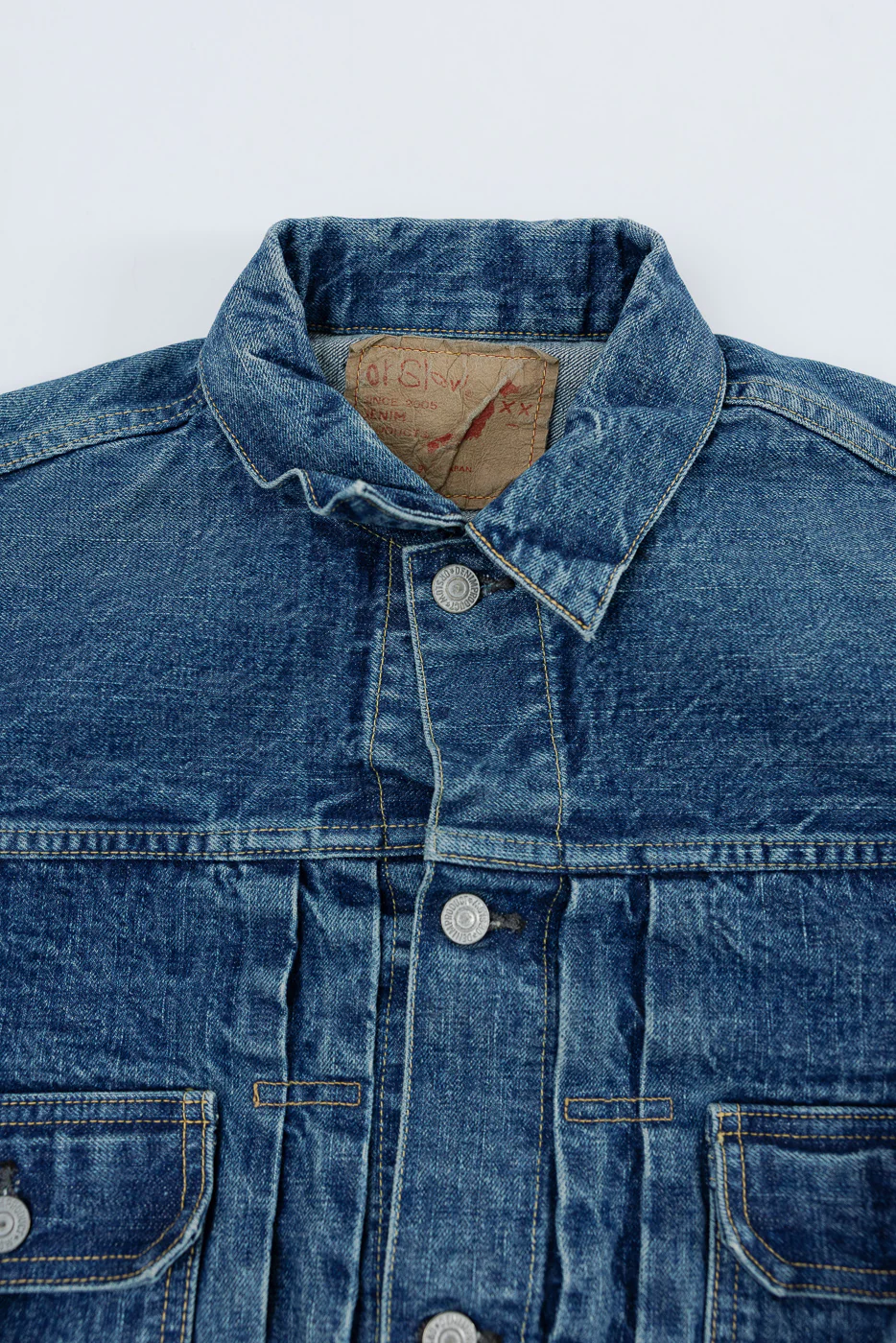 01-6002-84 - 1950s Type II Denim Jacket - Two Year Wash - Image 2