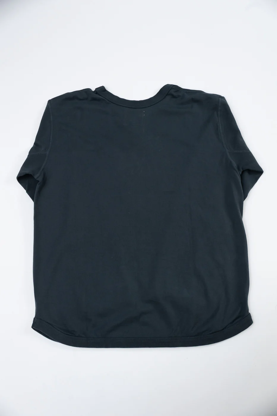 5222L - Flat Seam Heavyweight LS T-Shirt - Ink Black - Image 4