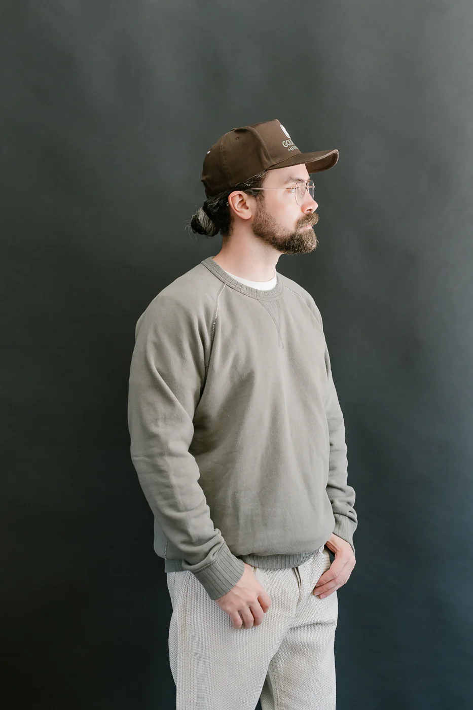 5400-SUMI - Slub Yarn Sweatshirt - Sumi Ink - Image 11