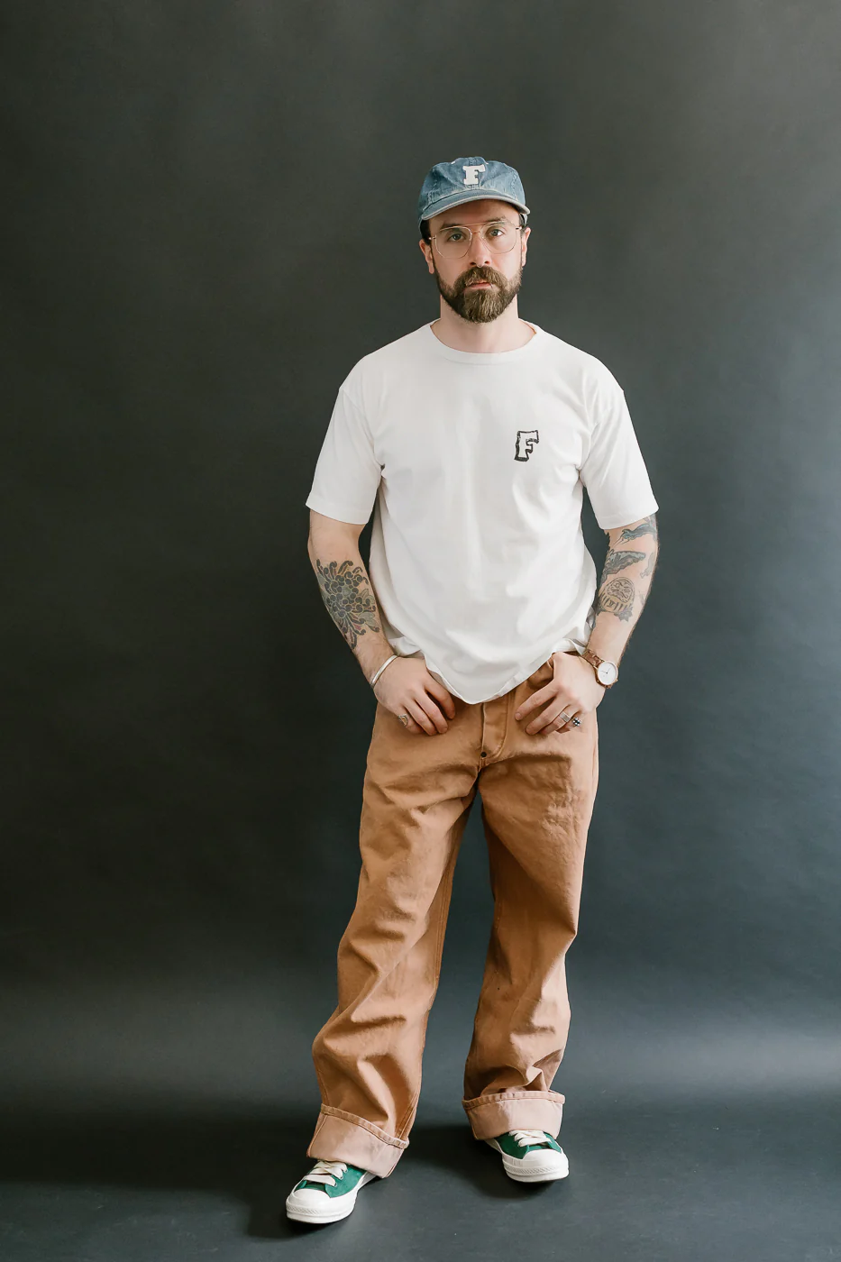 5500PT-14 - Tiger T-Shirt - White - Image 6