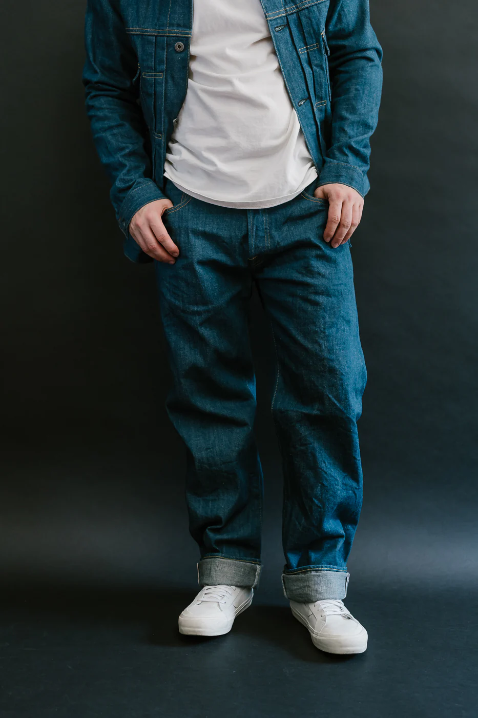 570-OFBD - 13.7oz "Old Faded Blue" Selvedge Denim - Classic Straight - Image 10