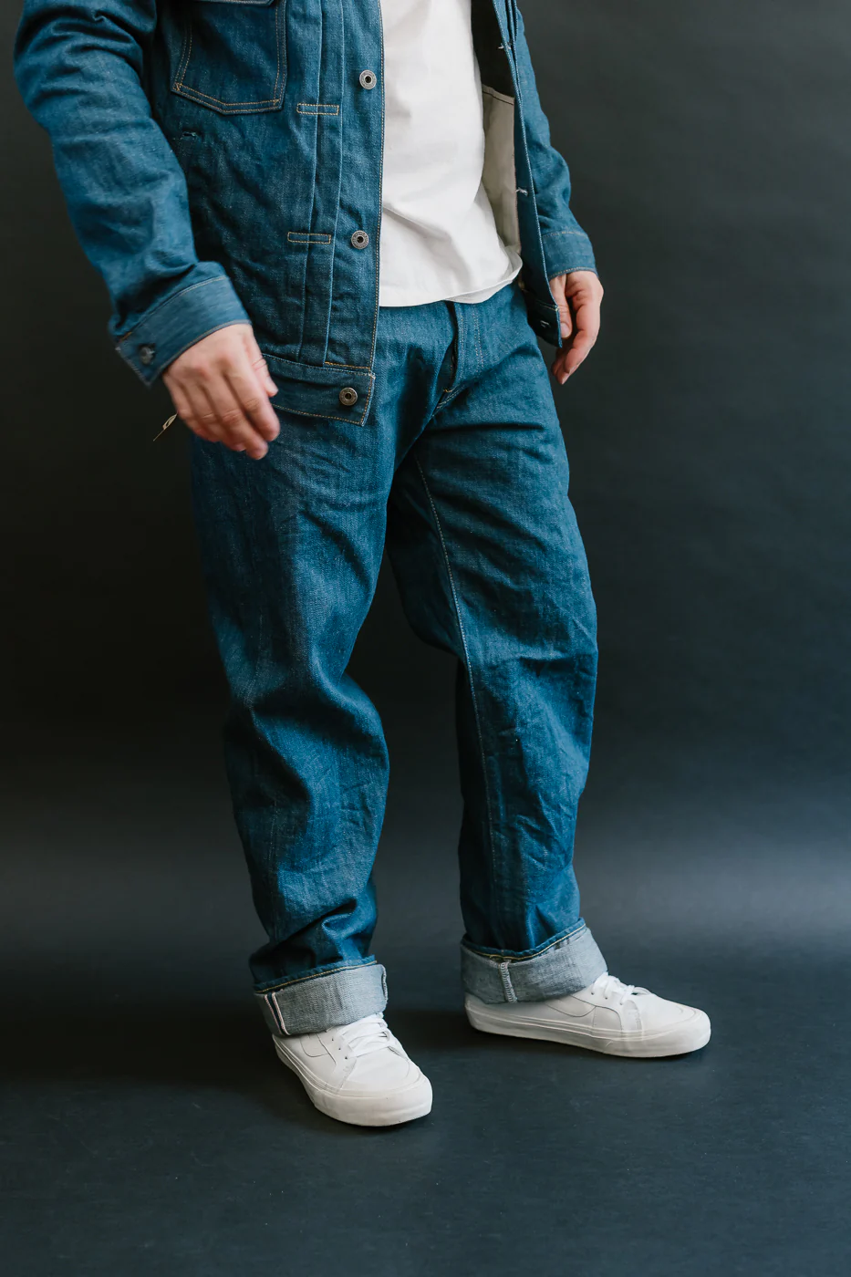 570-OFBD - 13.7oz "Old Faded Blue" Selvedge Denim - Classic Straight - Image 15