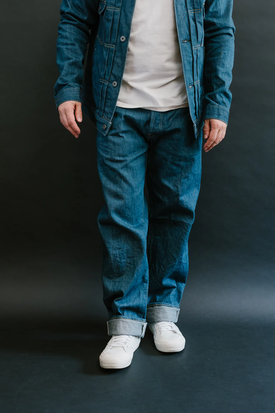 570-OFBD - 13.7oz "Old Faded Blue" Selvedge Denim - Classic Straight - Image 16