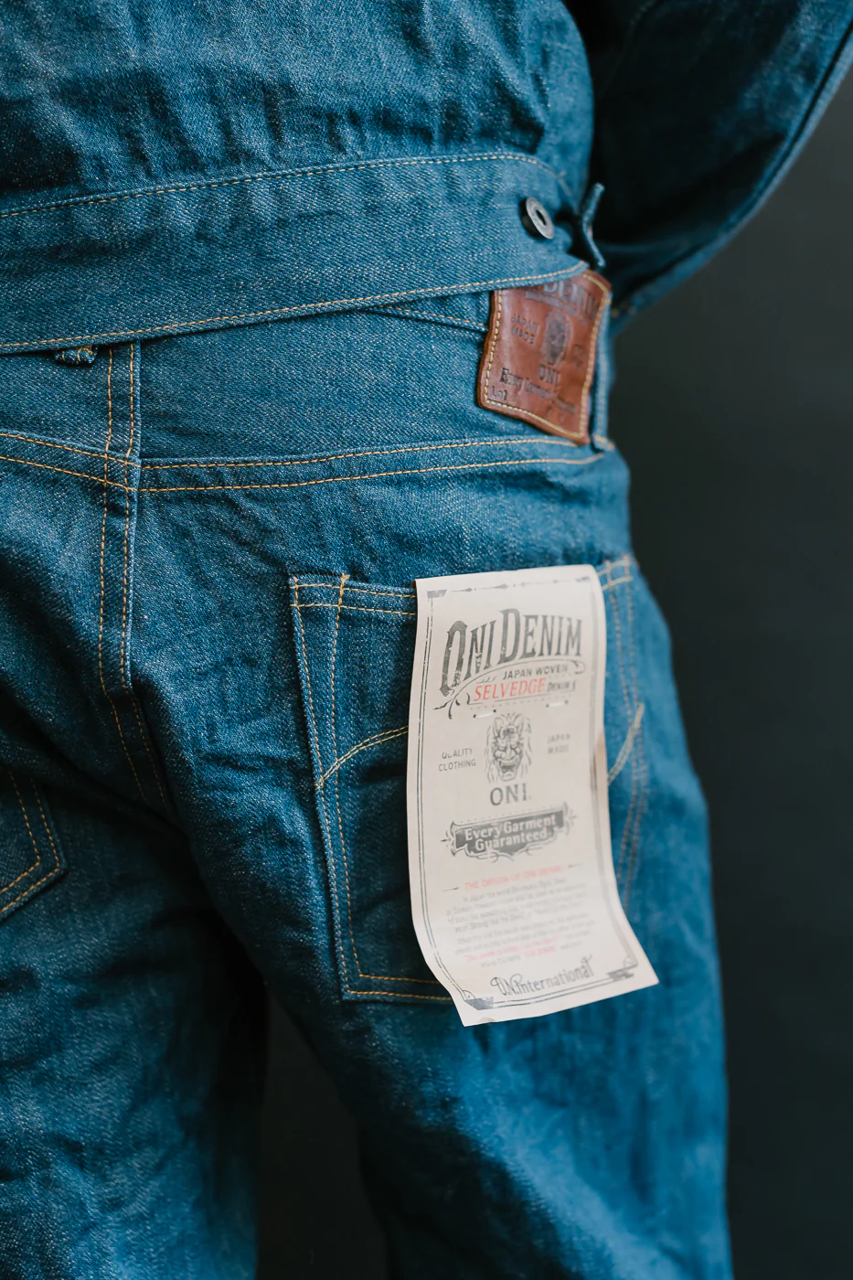 570-OFBD - 13.7oz "Old Faded Blue" Selvedge Denim - Classic Straight - Image 19