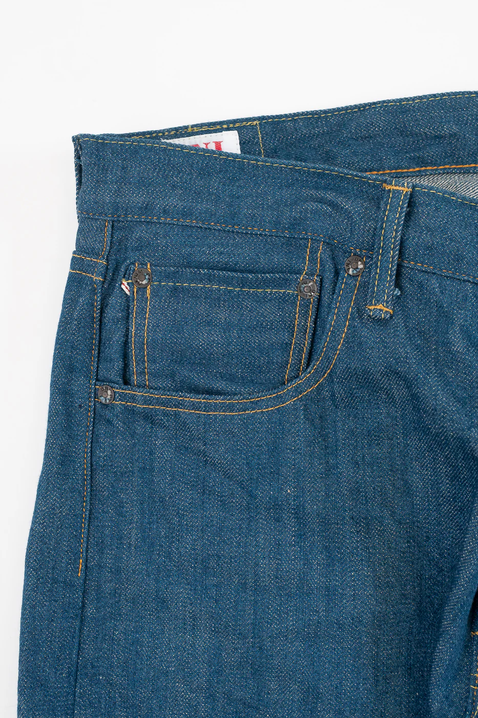 570-OFBD - 13.7oz "Old Faded Blue" Selvedge Denim - Classic Straight - Image 4