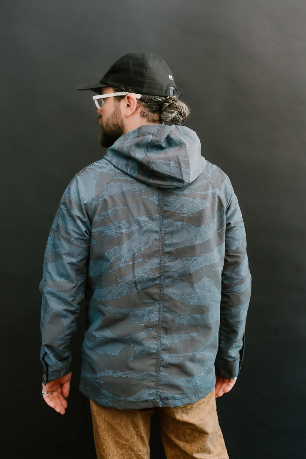 5oz Hooded Supply Jacket - Blue Tiger Camo - Image 14